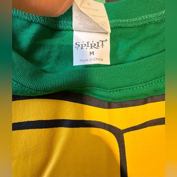 Nickelodeon, Teenage Mutant Ninja Turtles T-shirt Kit Costume Adult Medium‎ 8-10 - Picture 8 of 8